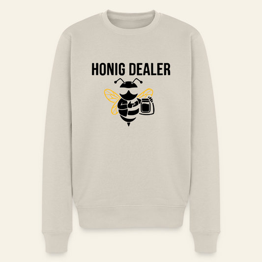 Honig Dealer Sweatshirt in Beige – Vorderseite