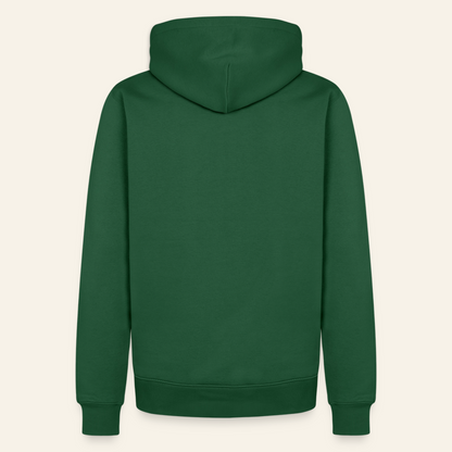Honig Dealer Hoodie in Flaschengrün – Rückseite ohne Druck