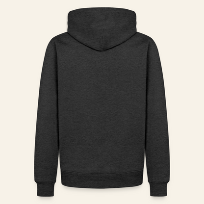 Honig Dealer Hoodie in Anthrazit meliert – Rückseite ohne Druck