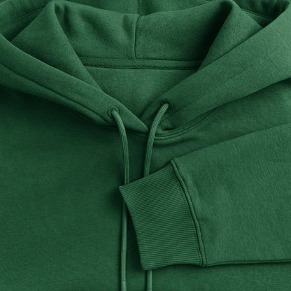 Honig Dealer Hoodie in Flaschengrün – Stoff im Detail