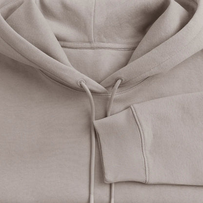 Honig Dealer Hoodie in Taupe – Stoff im Detail