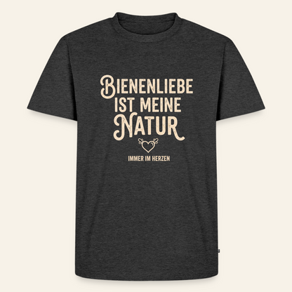 Herzenssache T-Shirt in Anthrazit – Vorderseite