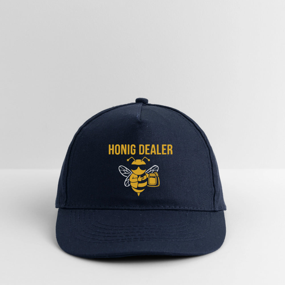 Honig Dealer Baseballcap in Navy – Studioaufnahme