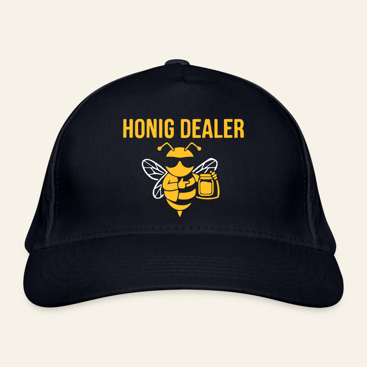 Honig Dealer Baseballcap in Navy – Vorderseite