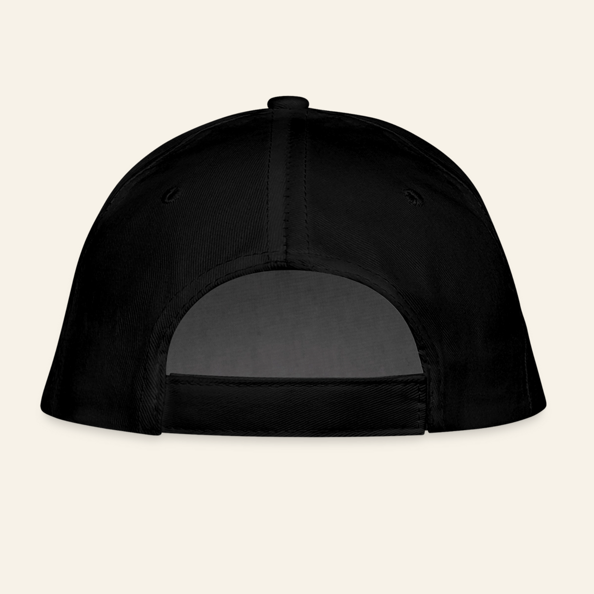Honig Dealer Baseballcap in Schwarz – Rückseite