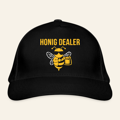 Honig Dealer Baseballcap in Schwarz – Vorderseite
