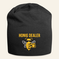 Honig Dealer Beanie-Mütze in Schwarz – Vorderseite