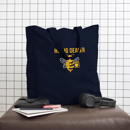 Honig Dealer Einkaufstasche in Navy – im Alltag