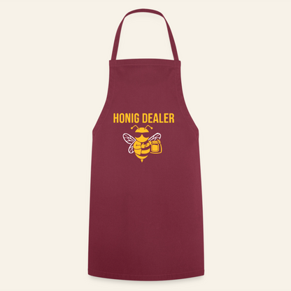 Honig Dealer Grillschürze in Bordeaux – Vorderseite