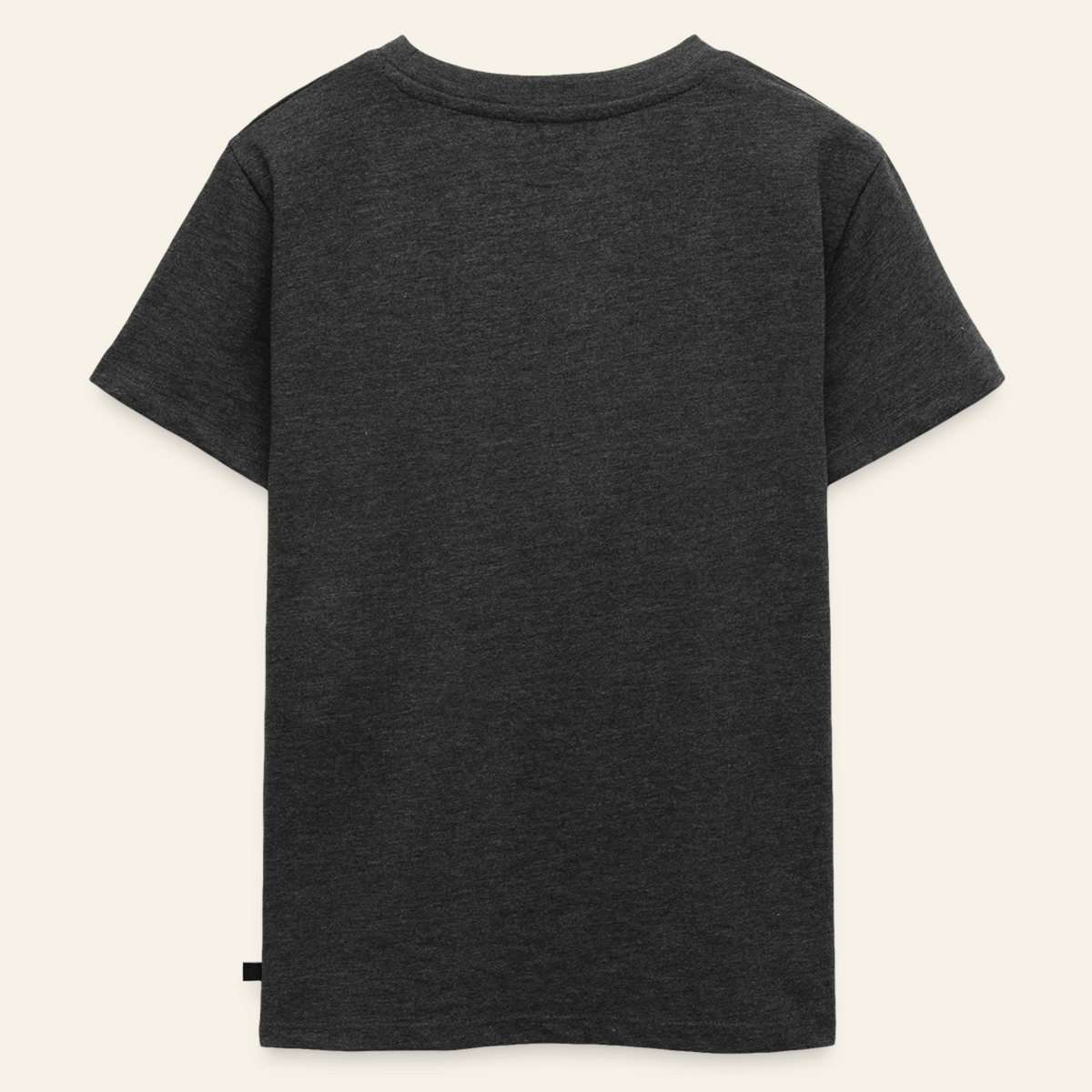 Honig Dealer Kinder T-Shirt in Anthrazit meliert – Rückseite ohne Druck
