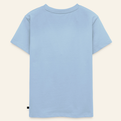 Honig Dealer Kinder T-Shirt in Hellblau – Rückseite ohne Druck