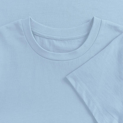 Honig Dealer Kinder T-Shirt in Hellblau – Stoff im Detail