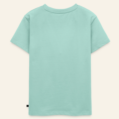 Honig Dealer Kinder T-Shirt in Mint – Rückseite ohne Druck