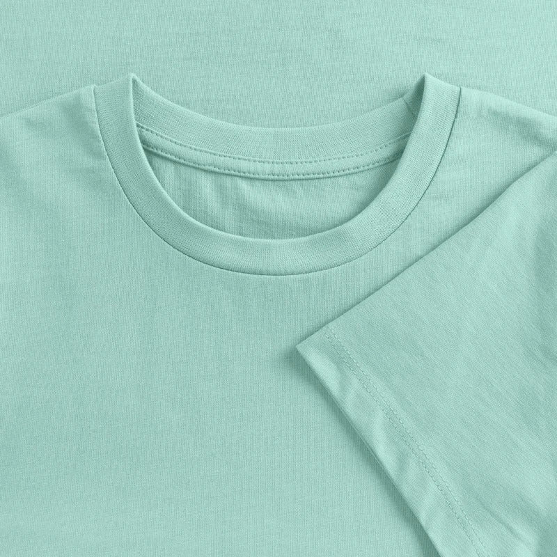 Honig Dealer Kinder T-Shirt in Mint – Stoff im Detail