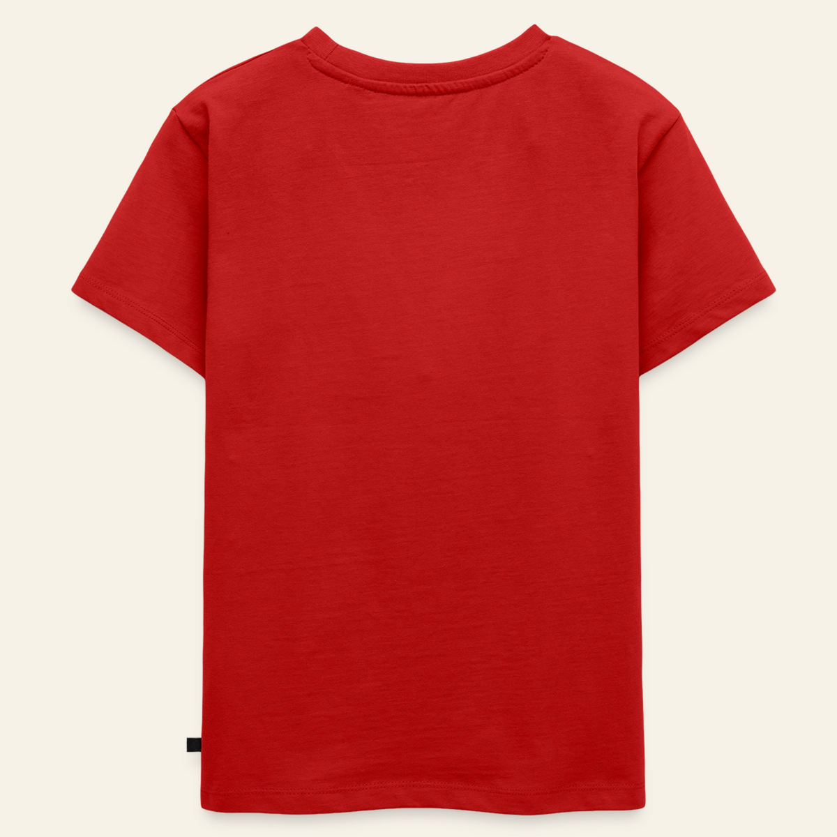 Honig Dealer Kinder T-Shirt in Rot – Rückseite ohne Druck
