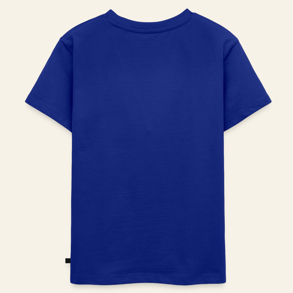 Honig Dealer Kinder T-Shirt in Royalblau – Rückseite ohne Druck