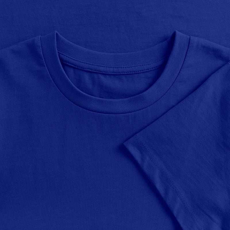 Honig Dealer Kinder T-Shirt in Royalblau – Stoff im Detail