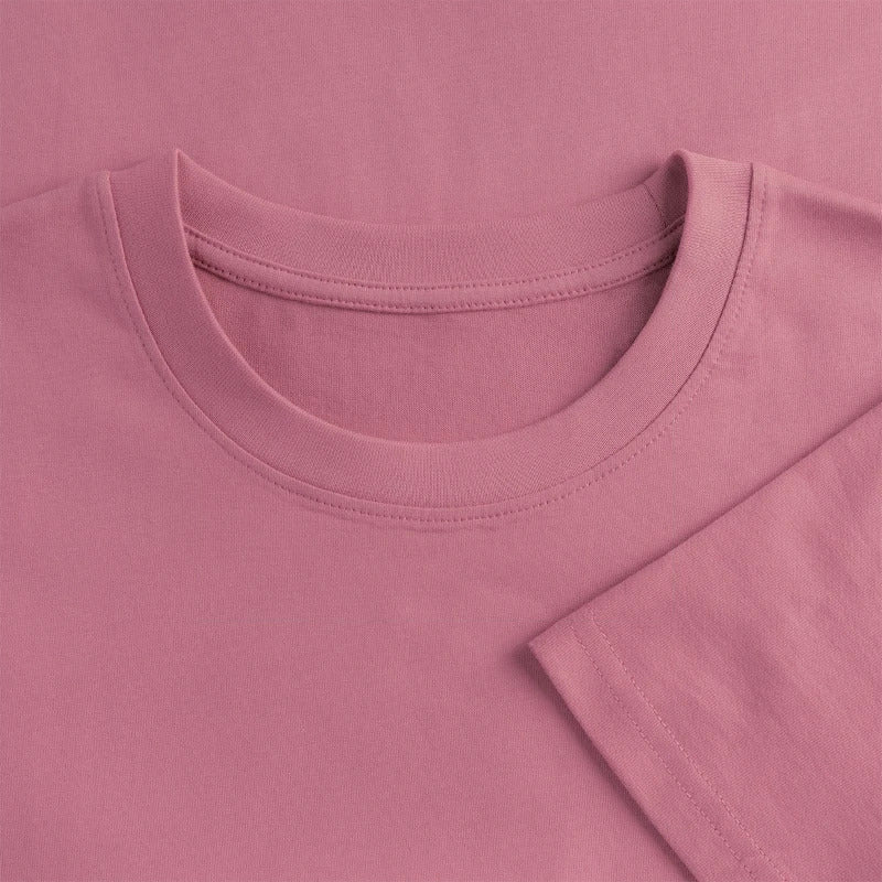 Honig Dealer Oversized Kinder T-Shirt in Altrosa – Stoff im Detail