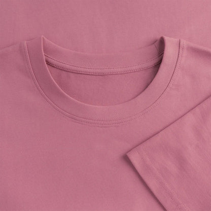 Honig Dealer Oversized Kinder T-Shirt in Altrosa – Stoff im Detail