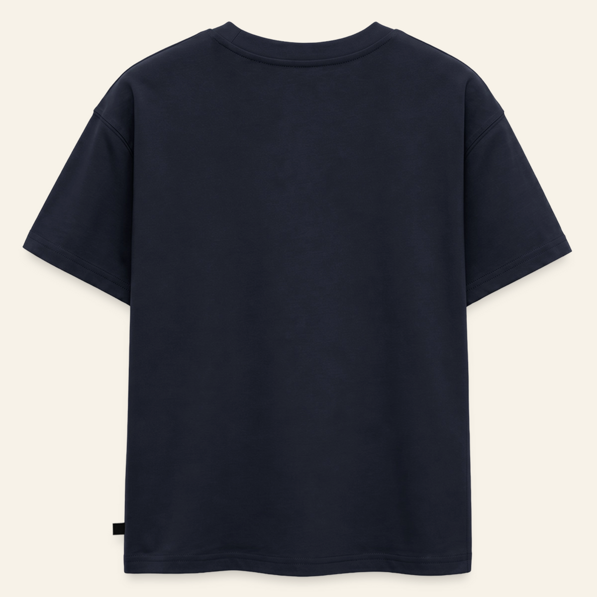 Honig Dealer Oversized Kinder T-Shirt in Navy – Rückseite ohne Druck