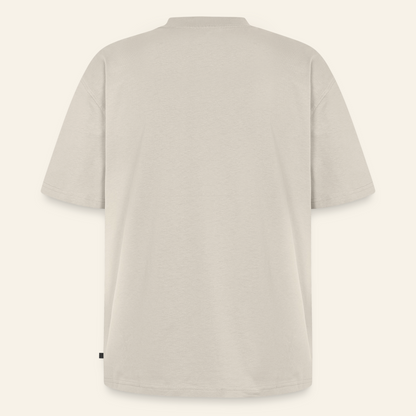 Honig Dealer Oversized T-Shirt in Beige – Rückseite ohne Druck