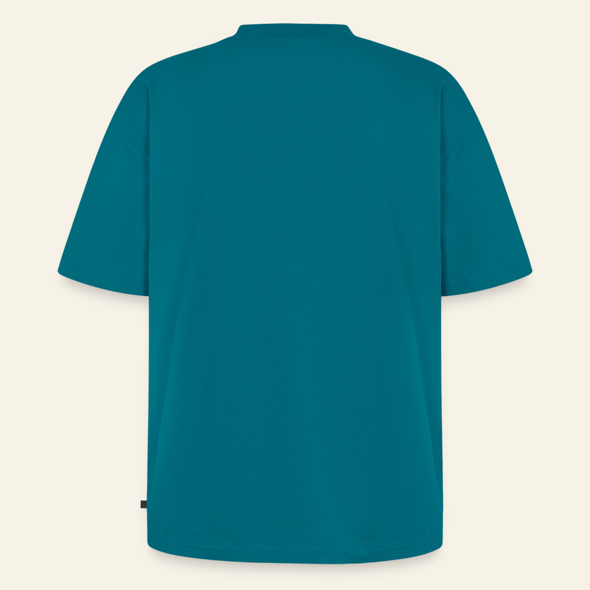 Honig Dealer Oversized T-Shirt in Petrol – Rückseite ohne Druck