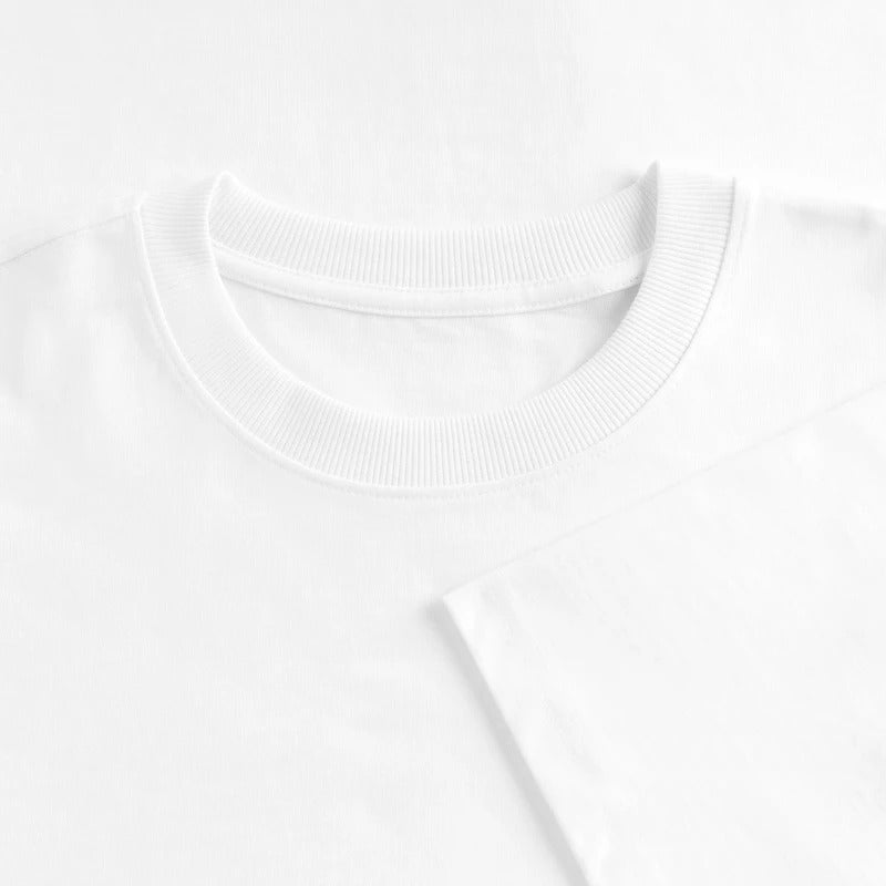 Honig Dealer Oversized T-Shirt in Weiß – Stoff im Detail