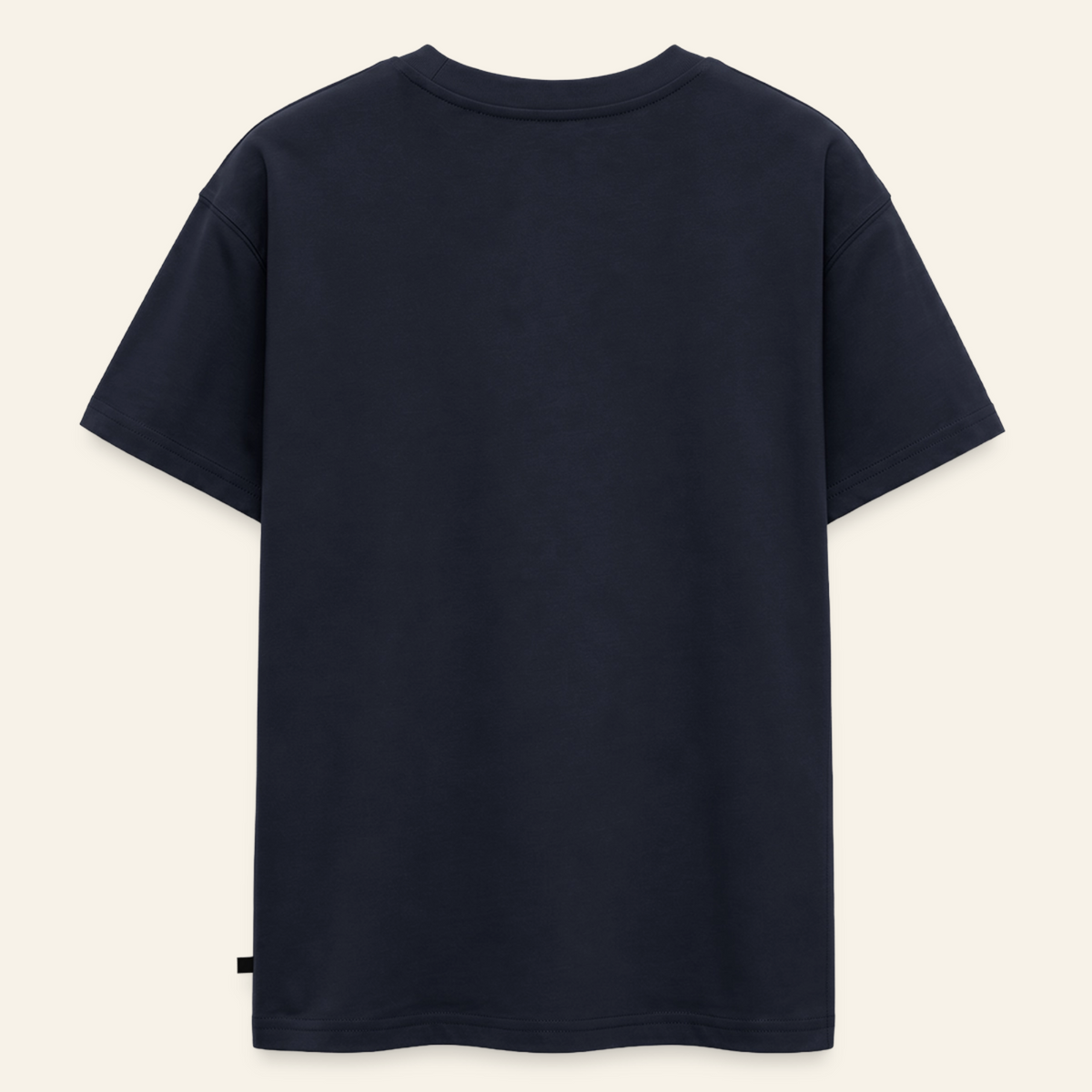 Honig Dealer Oversized Teenager T-Shirt in Navy – Rückseite ohne Druck