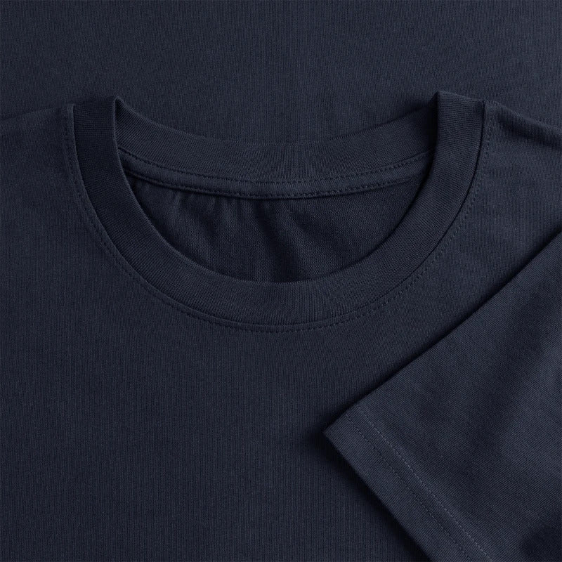 Honig Dealer Oversized Teenager T-Shirt in Navy – Stoff im Detail