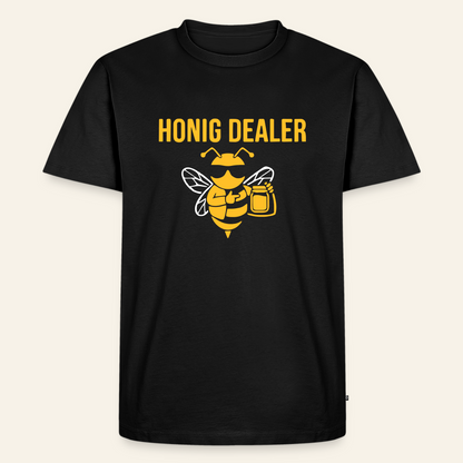 Honig Dealer T-Shirt in Schwarz – Vorderseite