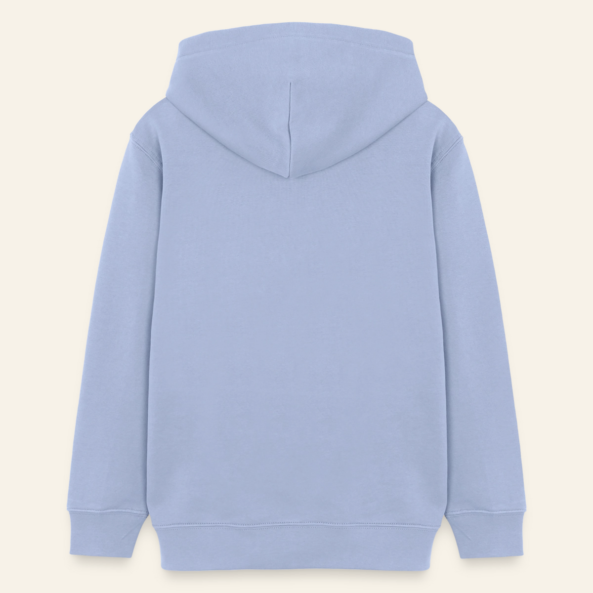 Honig Dealer Teenager Hoodie in Himmelblau – Rückseite ohne Druck