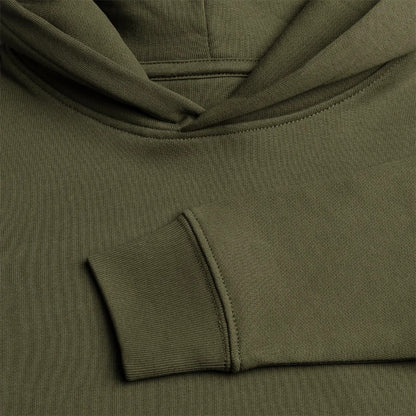 Honig Dealer Teenager Hoodie in Khaki – Stoff im Detail