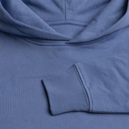 Honig Dealer Teenager Hoodie in Leuchtblau – Stoff im Detail