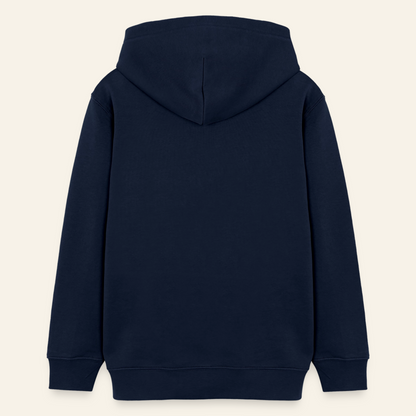 Honig Dealer Teenager Hoodie in Navy – Rückseite ohne Druck