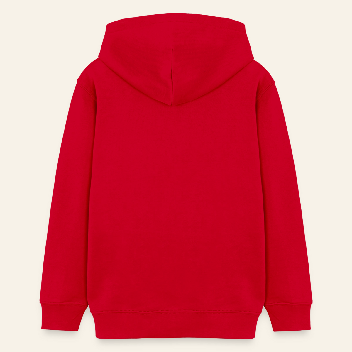 Honig Dealer Teenager Hoodie in Rot – Rückseite ohne Druck
