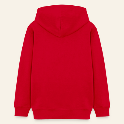 Honig Dealer Teenager Hoodie in Rot – Rückseite ohne Druck