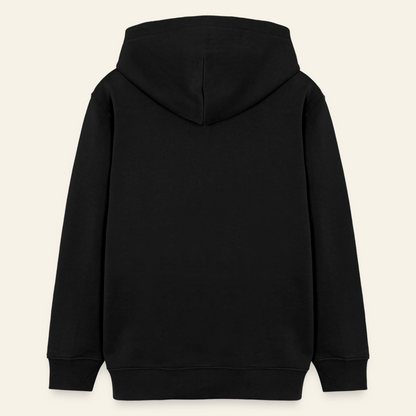 Honig Dealer Teenager Hoodie in Schwarz – Rückseite ohne Druck