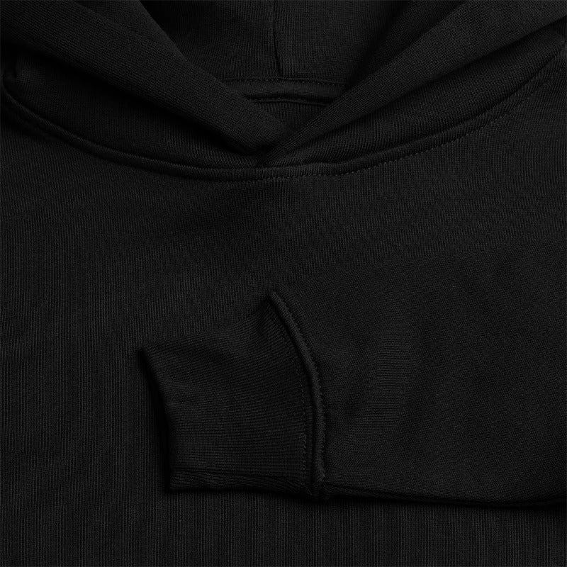 Honig Dealer Teenager Hoodie in Schwarz – Stoff im Detail