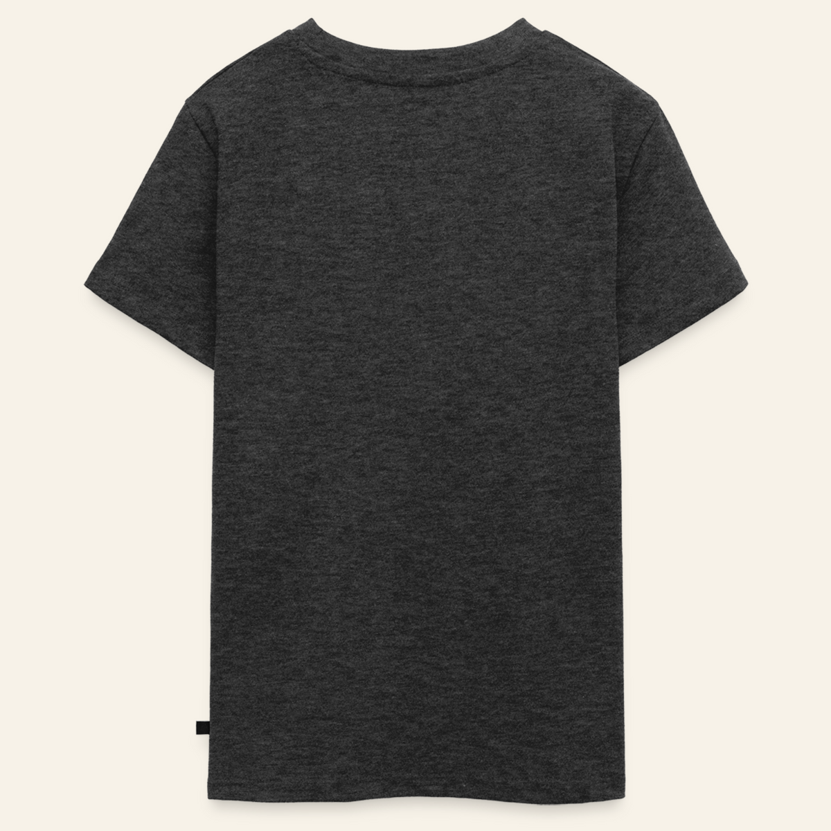 Honig Dealer Teenager T-Shirt in Anthrazit meliert – Rückseite ohne Druck