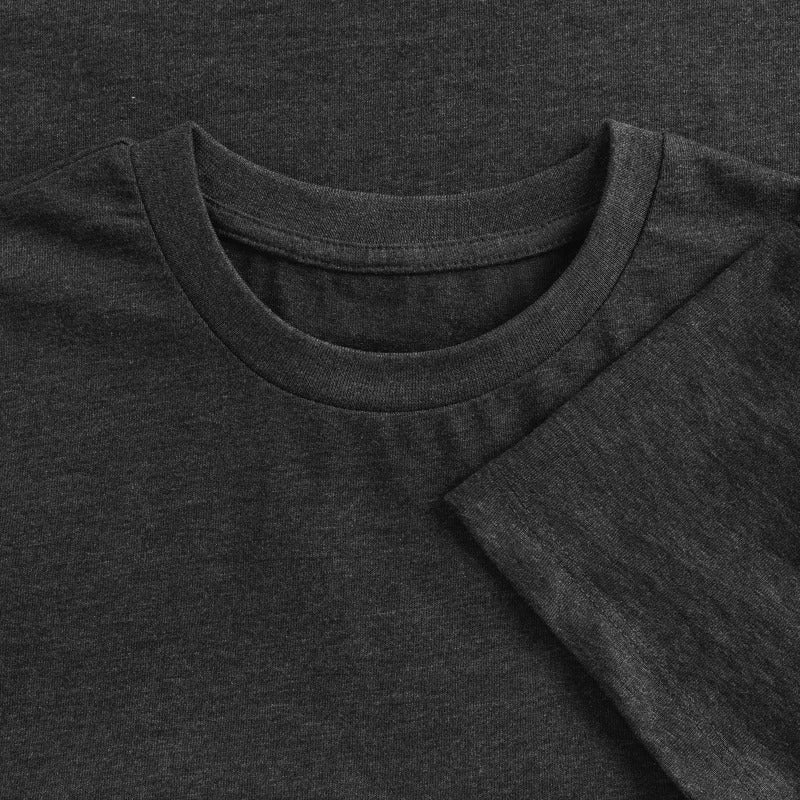 Honig Dealer Teenager T-Shirt in Anthrazit meliert – Stoff im Detail