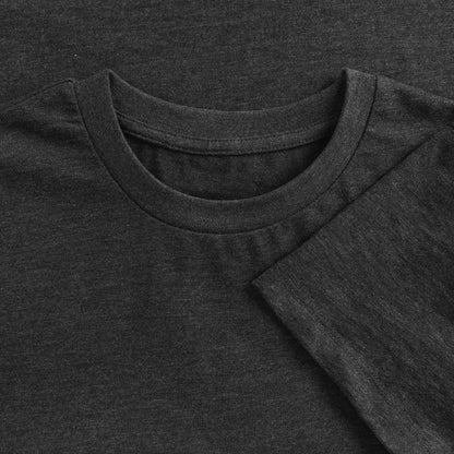 Honig Dealer Teenager T-Shirt in Anthrazit meliert – Stoff im Detail