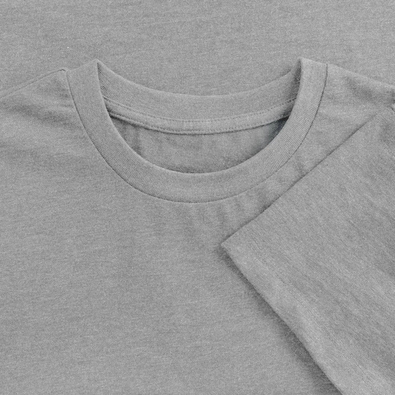 Honig Dealer Teenager T-Shirt in Grau meliert – Stoff im Detail