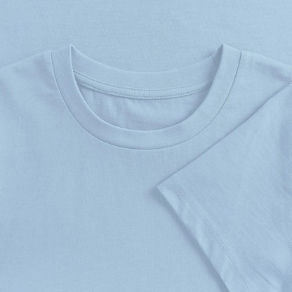 Honig Dealer Teenager T-Shirt in Hellblau – Stoff im Detail