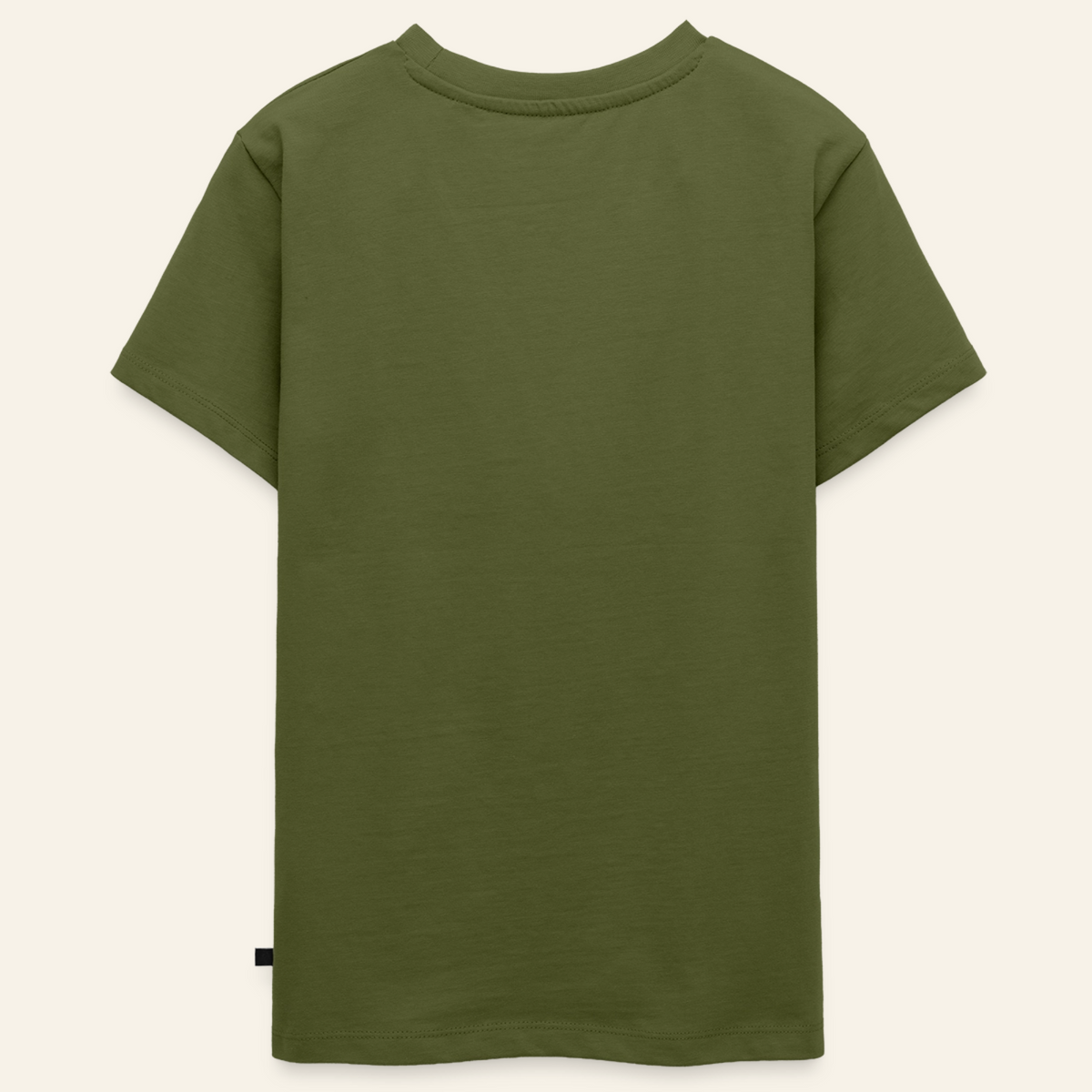 Honig Dealer Teenager T-Shirt in Khaki – Rückseite ohne Druck