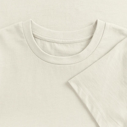 Honig Dealer Teenager T-Shirt in Naturweiß – Stoff im Detail