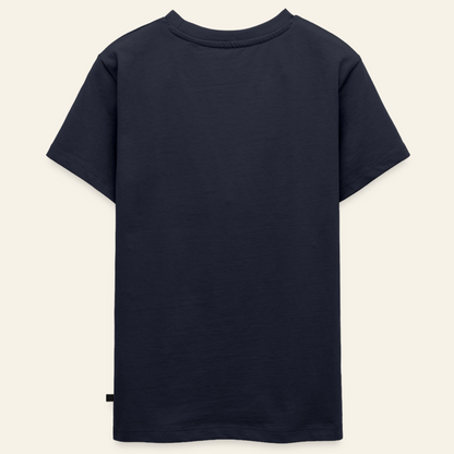 Honig Dealer Teenager T-Shirt in Navy – Rückseite ohne Druck