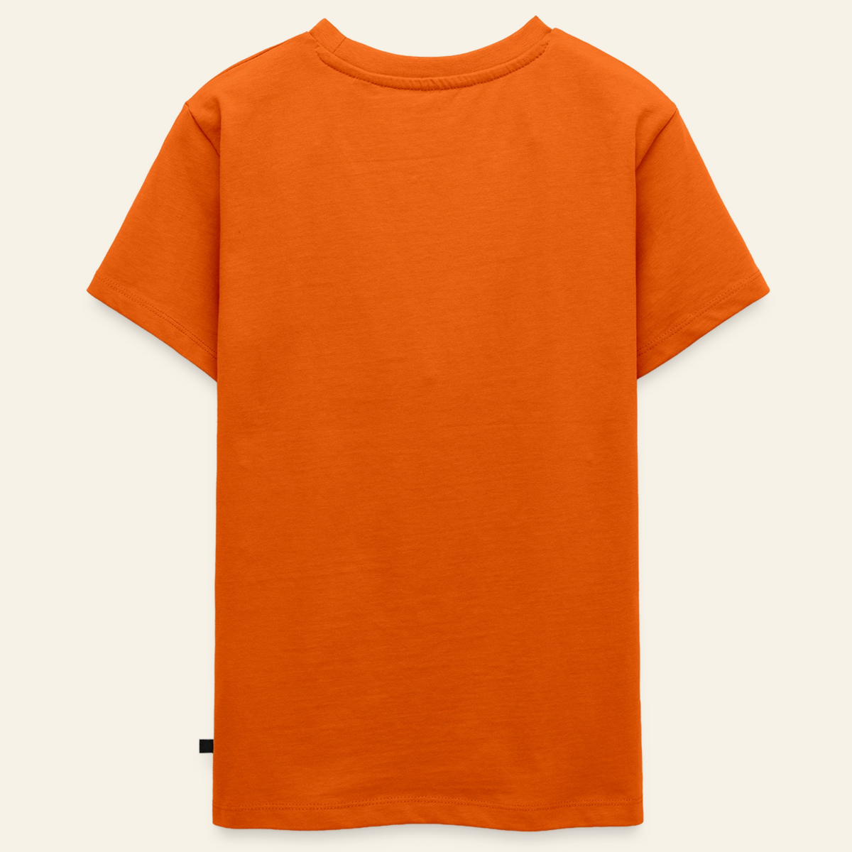 Honig Dealer Teenager T-Shirt in Orange – Rückseite ohne Druck