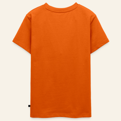 Honig Dealer Teenager T-Shirt in Orange – Rückseite ohne Druck