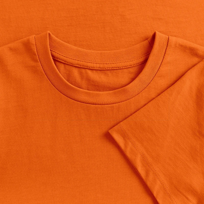 Honig Dealer Teenager T-Shirt in Orange – Stoff im Detail