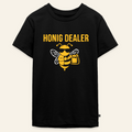 Honig Dealer Teenager T-Shirt in Schwarz – Vorderseite